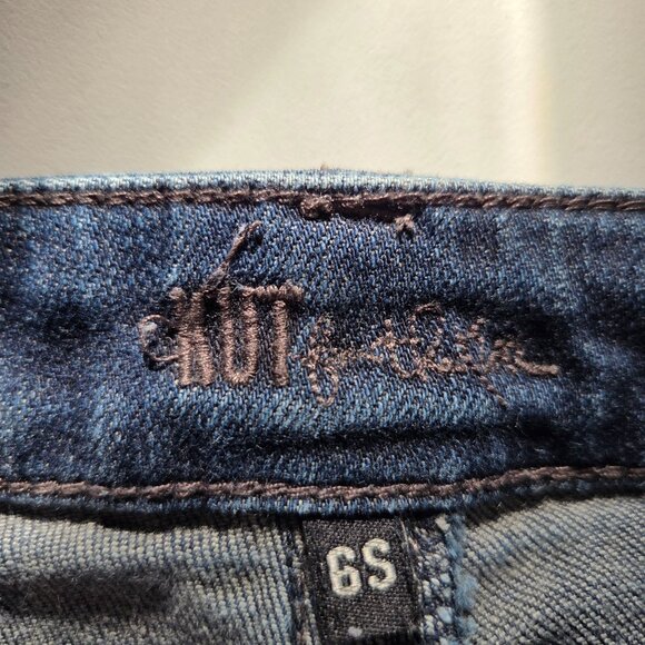 Kut From The Kloth Straight Leg Dark Wash Jeans Size 6 Short - Picture 11 of 12